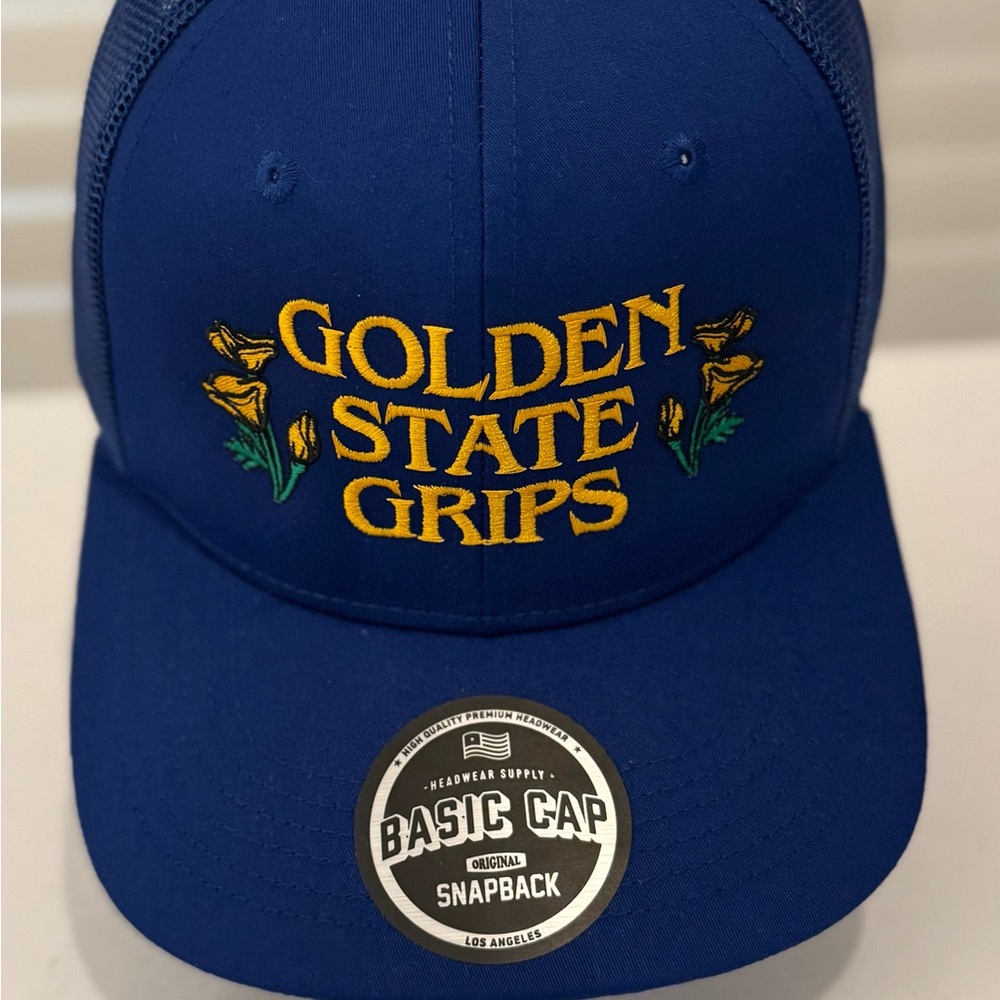 Golden State Grips Blue Snapback Cap